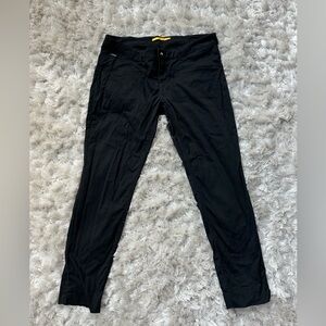 Lole Cotton Pants Slim fit size 12 Black